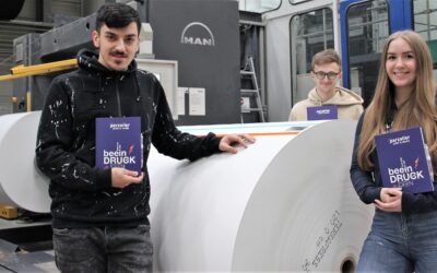BeeinDRUCKende Idee! Parzeller Azubis zeigen ihr Projekt