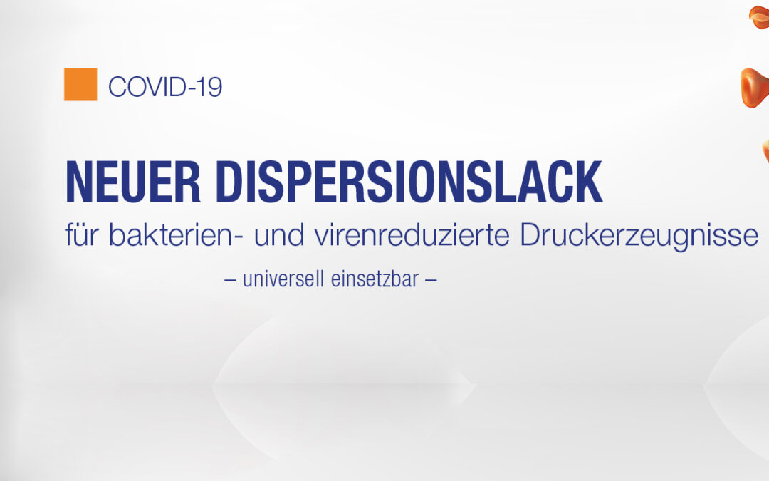 viren- und bakterienhemmender Dispersionslack