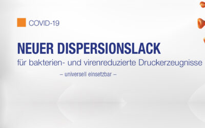 viren- und bakterienhemmender Dispersionslack